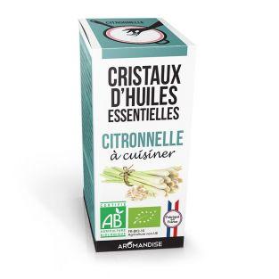 Cristaux d'huiles essentielles Citronnelle