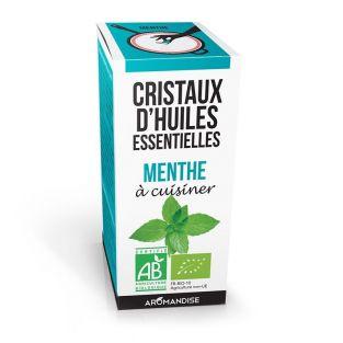 Cristaux d'huiles essentielles Menthe