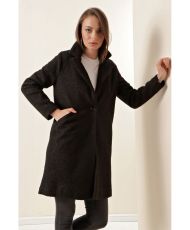 Manteau large taille 40 - Noir