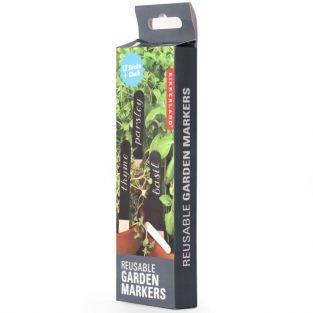 12 reusable garden markers