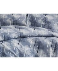 Parure de lit TREE 240 x 220 cm - Bleu