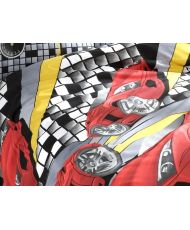 Parure de lit SPEED 140 x 200 cm - Rouge