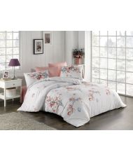 Parure de lit LIYA 260 x 240 cm - Blanc