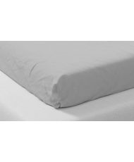 Drap Housse Microfibre 90 x 200 cm - Gris