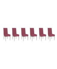 Housse de chaise extensible 23 x 18 x 18 cm - Fuchsia