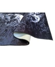 Tapis d'intérieur SKULL 120 x 180 cm - Noir