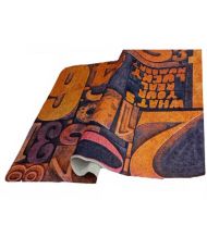 Tapis enfant NUMBER 80 x 150 cm - Orange