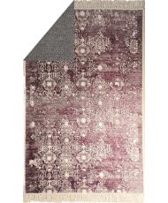 Tapis de salon MEDAILLON 180 x 150 cm - Rouge