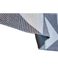 Tapis de salon ZINO 80 x 150 cm - Gris