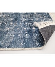 Tapis de salon MEDAILLON 120 x 180 cm - Bleu