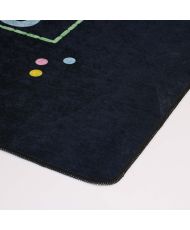 Tapis enfant Marelle 120 x 160 cm - Noir