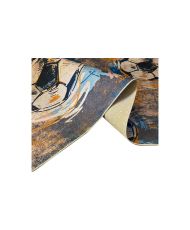 Tapis enfant FOOTBALL 120 x 160 cm - Gris