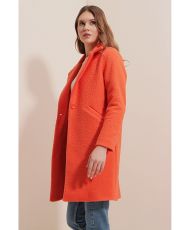 Manteau large taille 36 - Orange