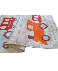 Tapis enfant 80 x 150 cm - Multicolore