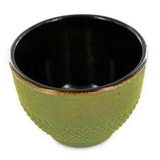Tasse en fonte vert et bronze - 0,15 L