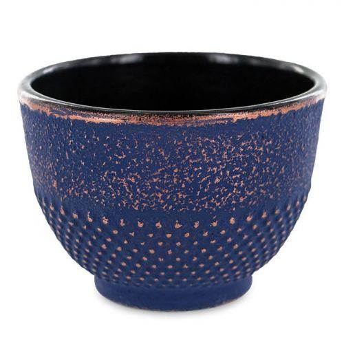 Tasse en fonte bleu et bronze - 0,15 L Tasse en fonte bleu et bronze - 0,15 L