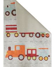 Tapis enfant 80 x 150 cm - Multicolore