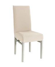 Housse de chaise extensible 23 x 18 x 18 cm - Blanc