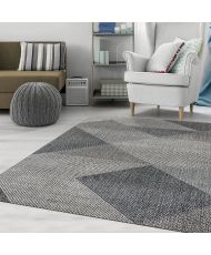 Tapis de salon MIRAN 120 x 180 cm - Gris