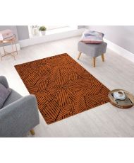 Tapis de couloir VERA 80 x 150 cm - Orange