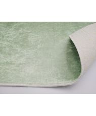Tapis d'intérieur uni 80 x 150 cm - Vert