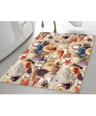 Carpette de bain 50 x 80 cm - Marron