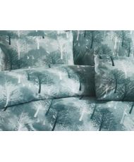 Parure de lit TREE 260 x 240 cm - Vert