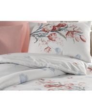Parure de lit LIYA 260 x 240 cm - Blanc