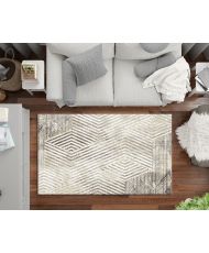 Tapis de salon BORROW 300 x 400 cm - Gris