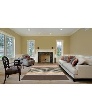 Tapis de salon LAYER 160 x 230 cm - Beige