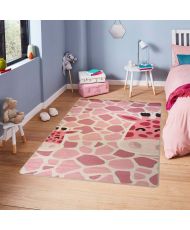 Tapis pour Enfant 120 x 160 cm - Rose
