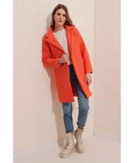 Manteau large taille 36 - Orange