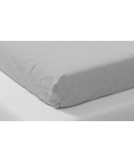 Drap Housse Microfibre 90 x 200 cm - Gris