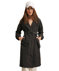Trench à col taille 38 - Noir