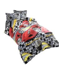 Parure de lit SPEED 140 x 200 cm - Rouge