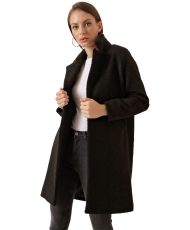 Manteau large taille 36 - Noir