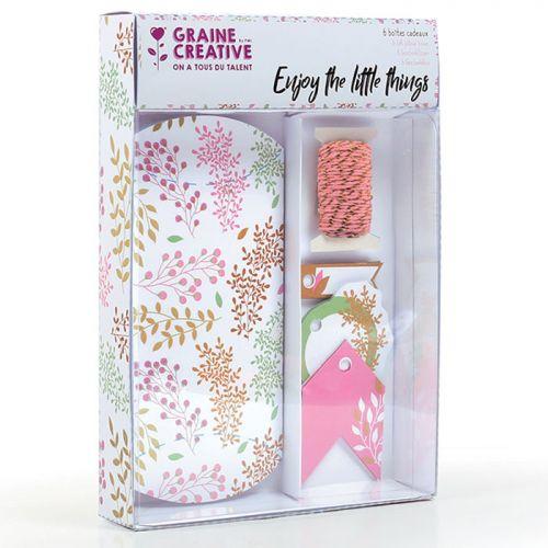 6 boîtes cadeaux à faire soi-même - Floral 6 boîtes cadeaux à faire soi-même - Floral