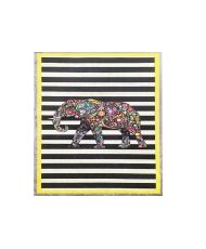 Tapis d'intérieur Gan 60 x 90 cm - Jaune