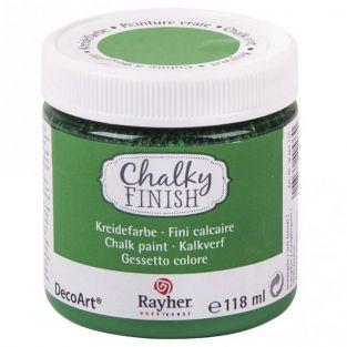 Chalky Finish paint pot 118 ml - Evergreen