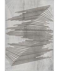 Tapis de salon NOUR 80 x 150 cm - Gris