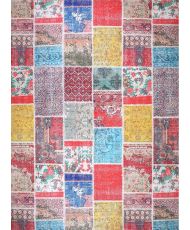 Tapis d'intérieur TETRIS 120 x 180 cm - Bleu