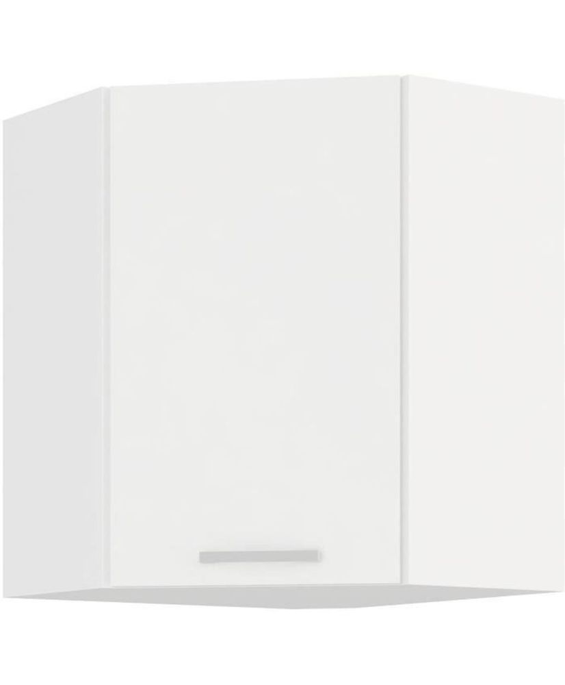 ATLAS Meuble haut d'angle - blanc - 58 x 58 cm ATLAS Meuble haut d'angle - blanc - 58 x 58 cm