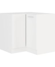 ATLAS Corner base unit - white - 89 x 89 cm - Worktop not included