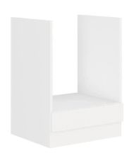 ATLAS Oven cabinet - white - 60 x 52 x 82 cm - Worktop not included