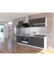Complete kitchen 240 cm - 7 elements - Matt Gray