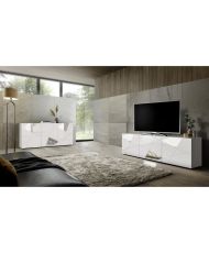 Wohnzimmerset - Buffet 3 181 cm + TV-Gerät 181 cm - Victory