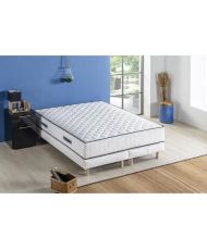 Boxspring + Matratzen-Set 2 x 90 x 200 cm – Taschenfedern – 24 cm – 7 Komfortzonen – ausgewogen