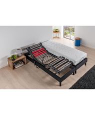 Matelas mousse 2 x 80 x 200 cm + Sommiers 