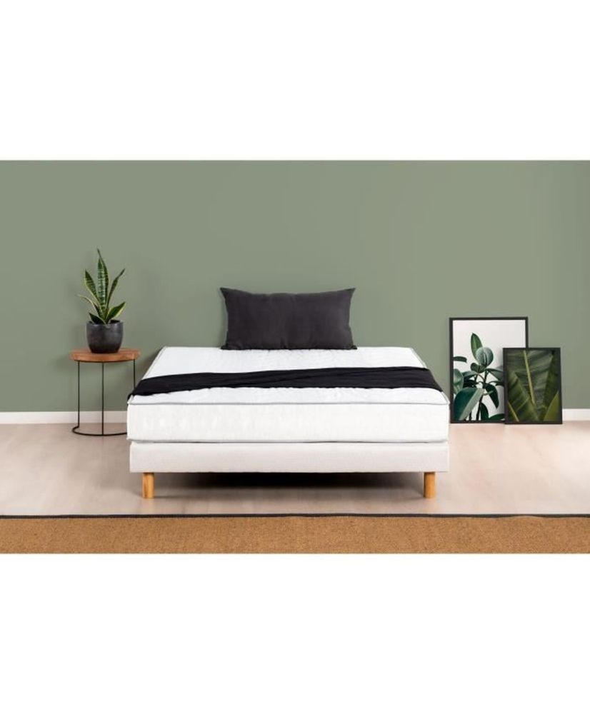 Mattress + box spring 140 x 200 cm Mattress + box spring 140 x 200 cm