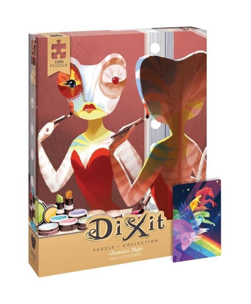 Puzzle Dixit 1000 p Notte - Asmodee - 1000 pezzi - Multicolor Puzzle Dixit 1000 p Notte - Asmodee - 1000 pezzi - Multicolor